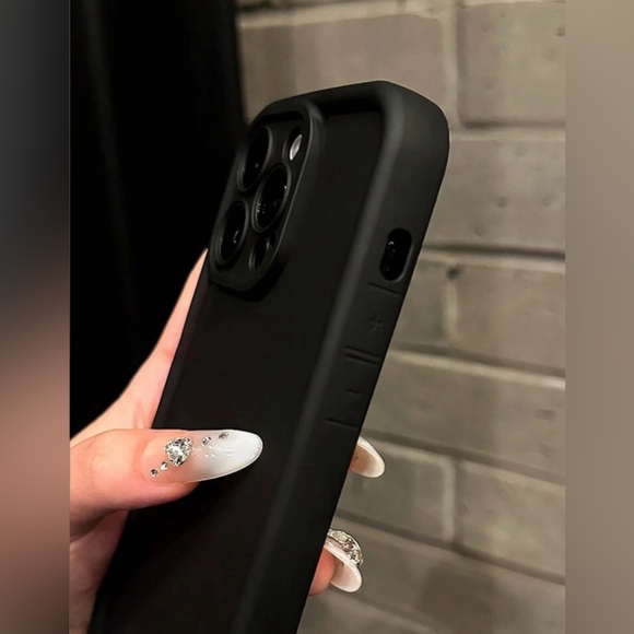 Solid Black iPhone 15 ProMax Case - Picture 2 of 3